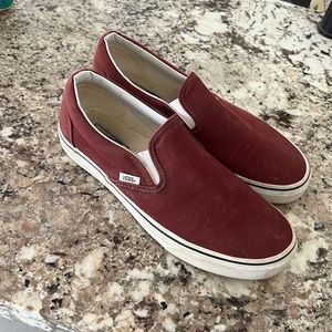 Vans Slip Ons Size 10